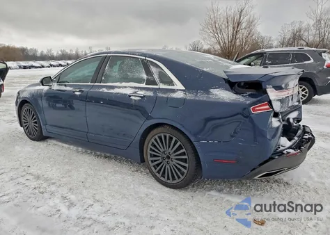 2018 Lincoln Mkz Hybrid Reserve z USA, uszkodzony, nr VIN 3LN6L5MU6JR617914